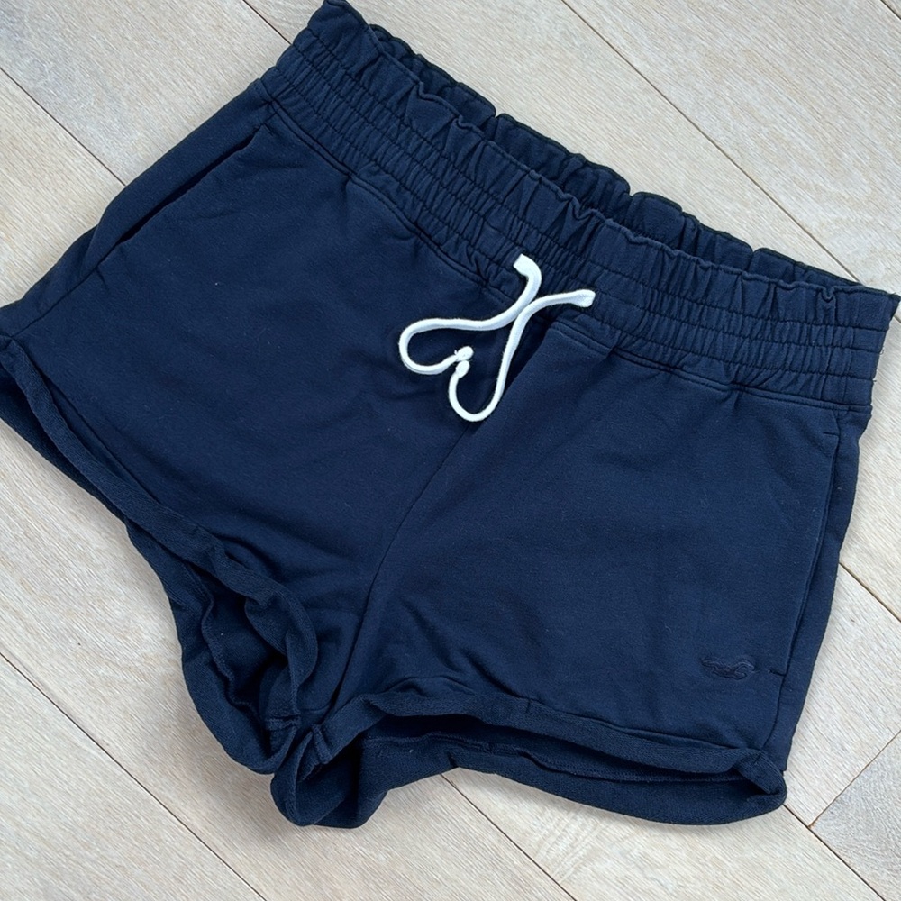 Hollister high-rise fleece shorts